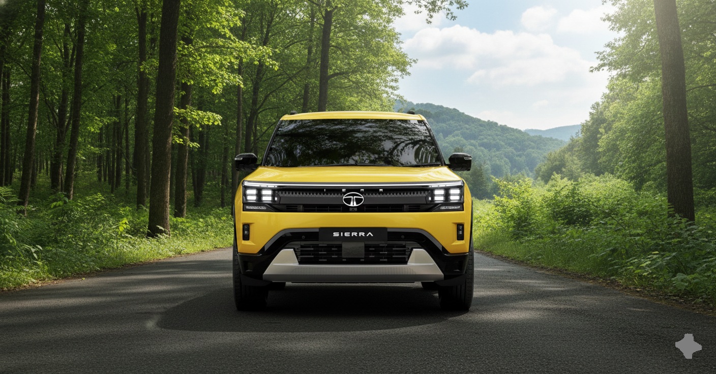 Tata Sierra front new background