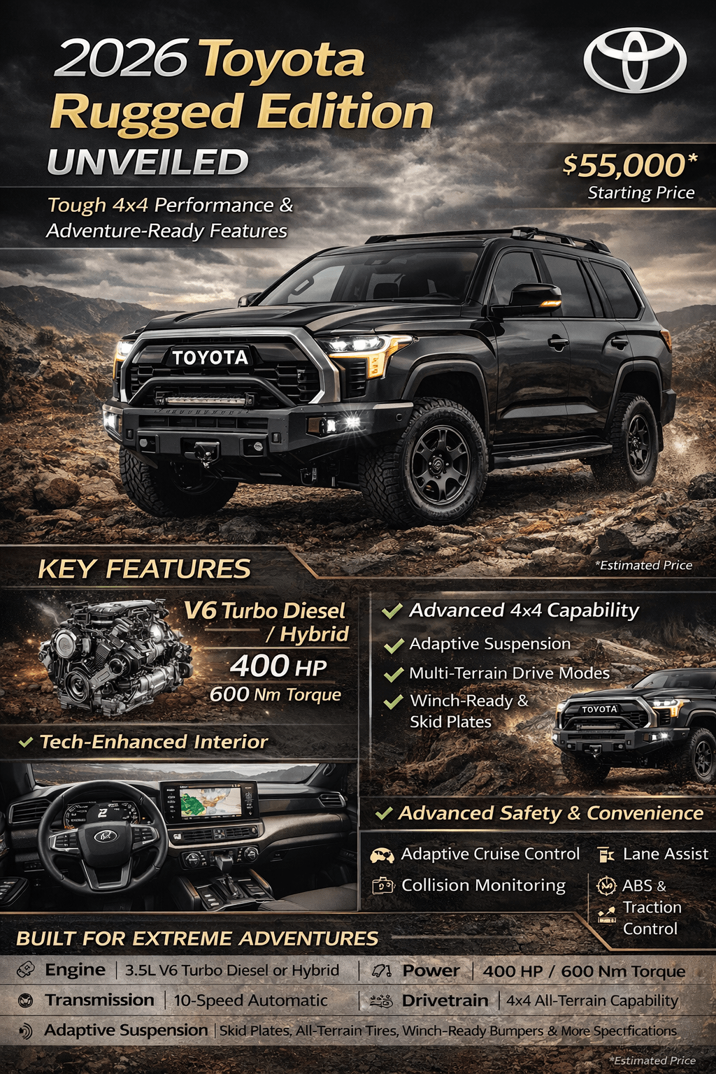 Toyota Rugged Edition revealed
